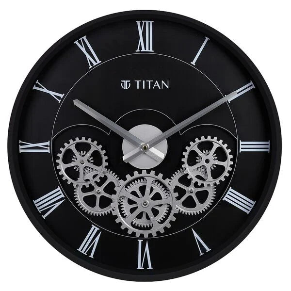 Titan Clocks - Gears of Time - Black W0115PA01