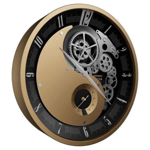 Titan Gear Wall Clock for Modern Homes With Silent Sweep Technology - W0122MA01