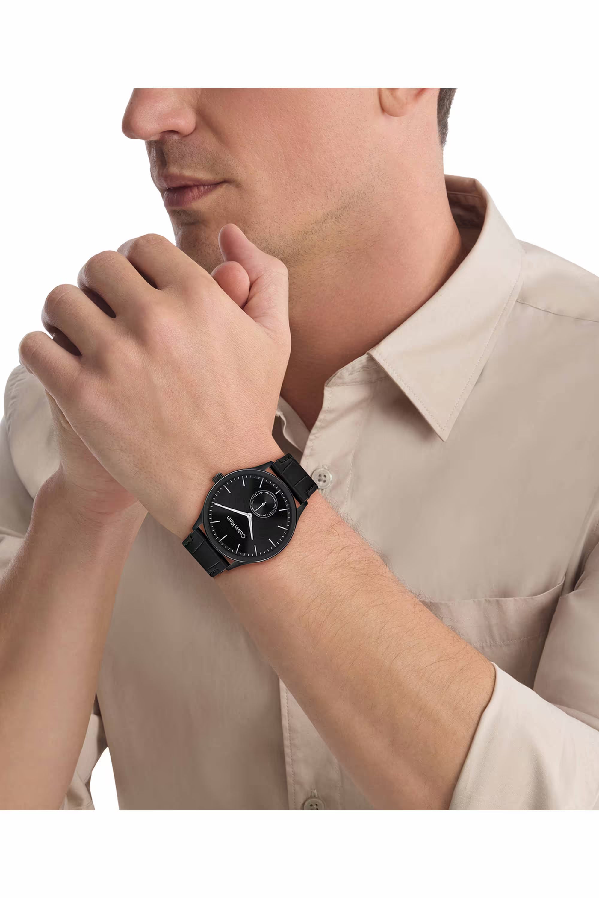 CALVIN KLEIN Tailored 42 mm Watch For Men - 25200555
