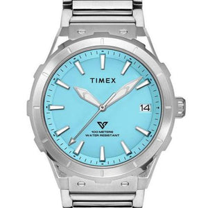 TIMEX Men E Class Watch with Blue Dial - TWEG24804 - KRISHNA WATCH COMPANY