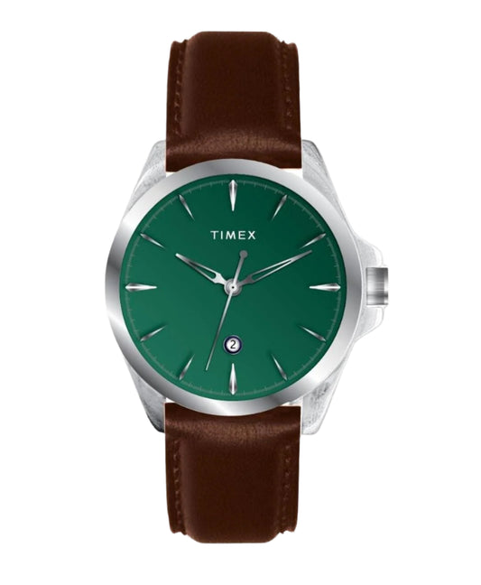 Timex Men Green Dial Analog  Watch- TWTG12700