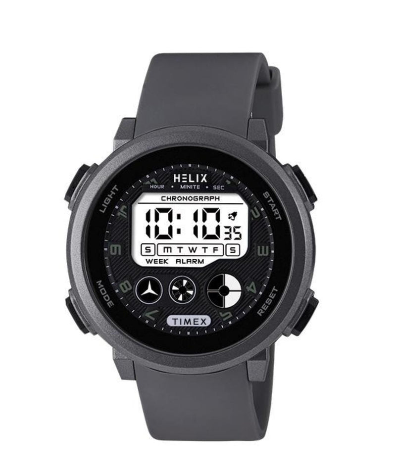Helix Ana-Digi, Digital Black Dial Men's Watch-TWESK6401T