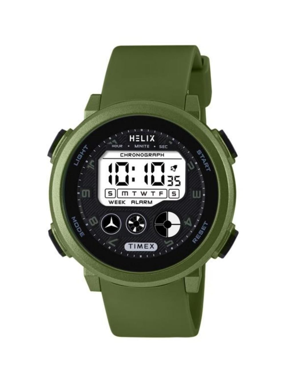 Helix Ana-Digi, Digital Black Dial Men's Watch-TWESK6402T