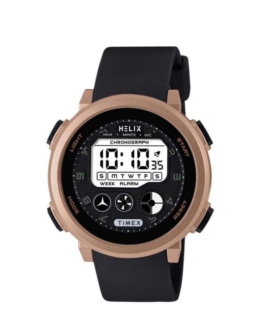 Helix Ana-Digi, Digital Black Dial Men's Watch-TWESK6403T