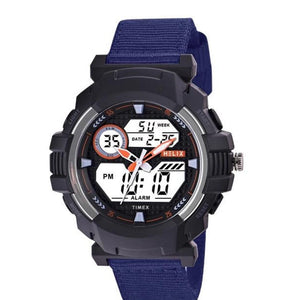 Helix Ana-Digi, Analog-Digital Black Dial Men's Watch-TWESK6502T - KRISHNA WATCH COMPANY