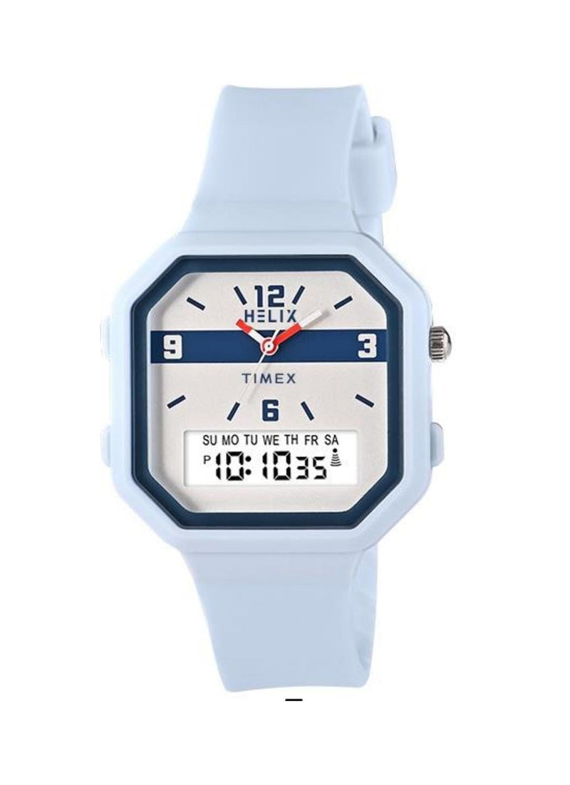 Helix Ana-Digi, Analog-Digital Beige Dial Men's Watch-TWESK6603T