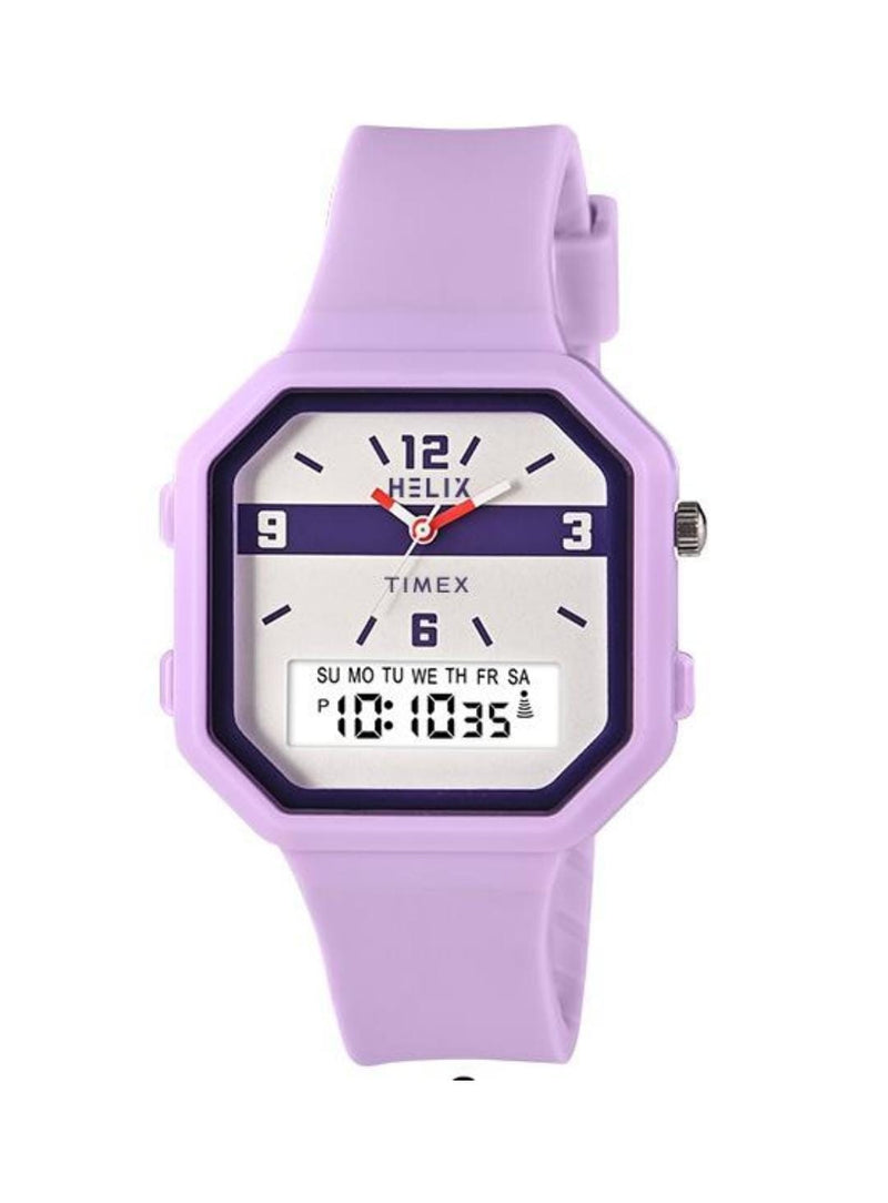 Helix Ana-Digi, Analog-Digital Beige Dial Men's Watch-TWESK6604T