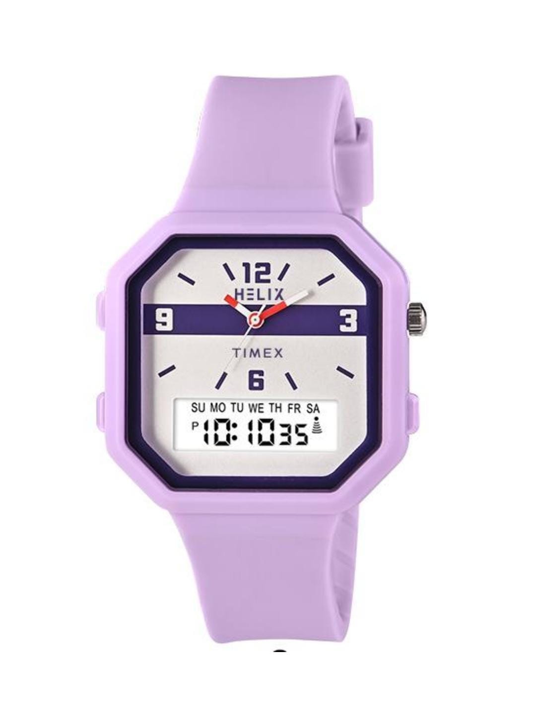 Helix Ana-Digi, Analog-Digital Beige Dial Men's Watch-TWESK6604T