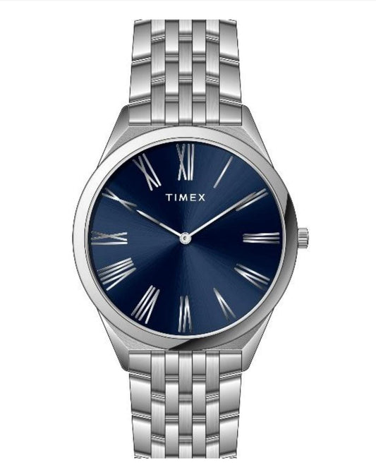 Timex Men's Premium Blue Dial Analog Watch - TWEG27901