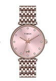 Timex Women Rose Gold Dial Analog  Watch - TWEL21601