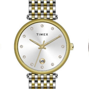 Timex Women Silver Dial Analog Watch - TWEL21602 - KRISHNA WATCH COMPANY