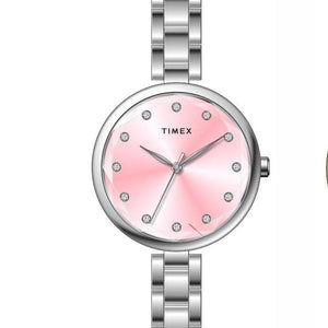 Timex Women Pink Dial Analog Watch - TWEL21700 - KRISHNA WATCH COMPANY