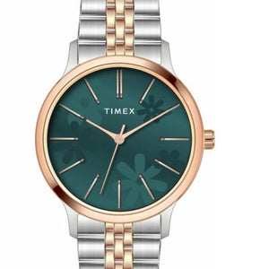 Timex Women Teal Dial Analog Watch - TWTL12315 - KRISHNA WATCH COMPANY