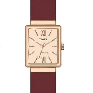Timex Women Rose Gold Dial Analog Watch - TWEL20708 - KRISHNA WATCH COMPANY