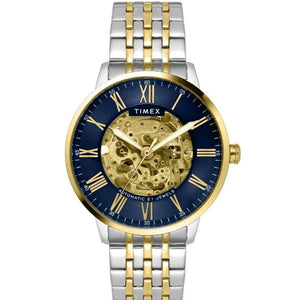 Timex Blue Dial Stainless Steel bracelet Men's Watch - TWEG23505 - KRISHNA WATCH COMPANY