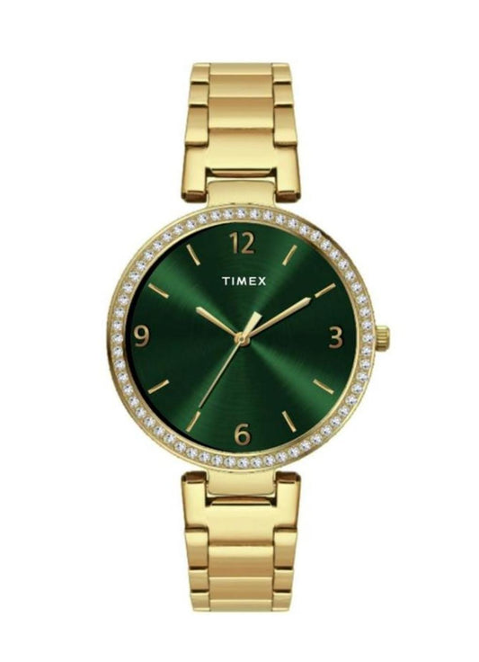 Timex Green Dial Women's Watch - TWEL18719
