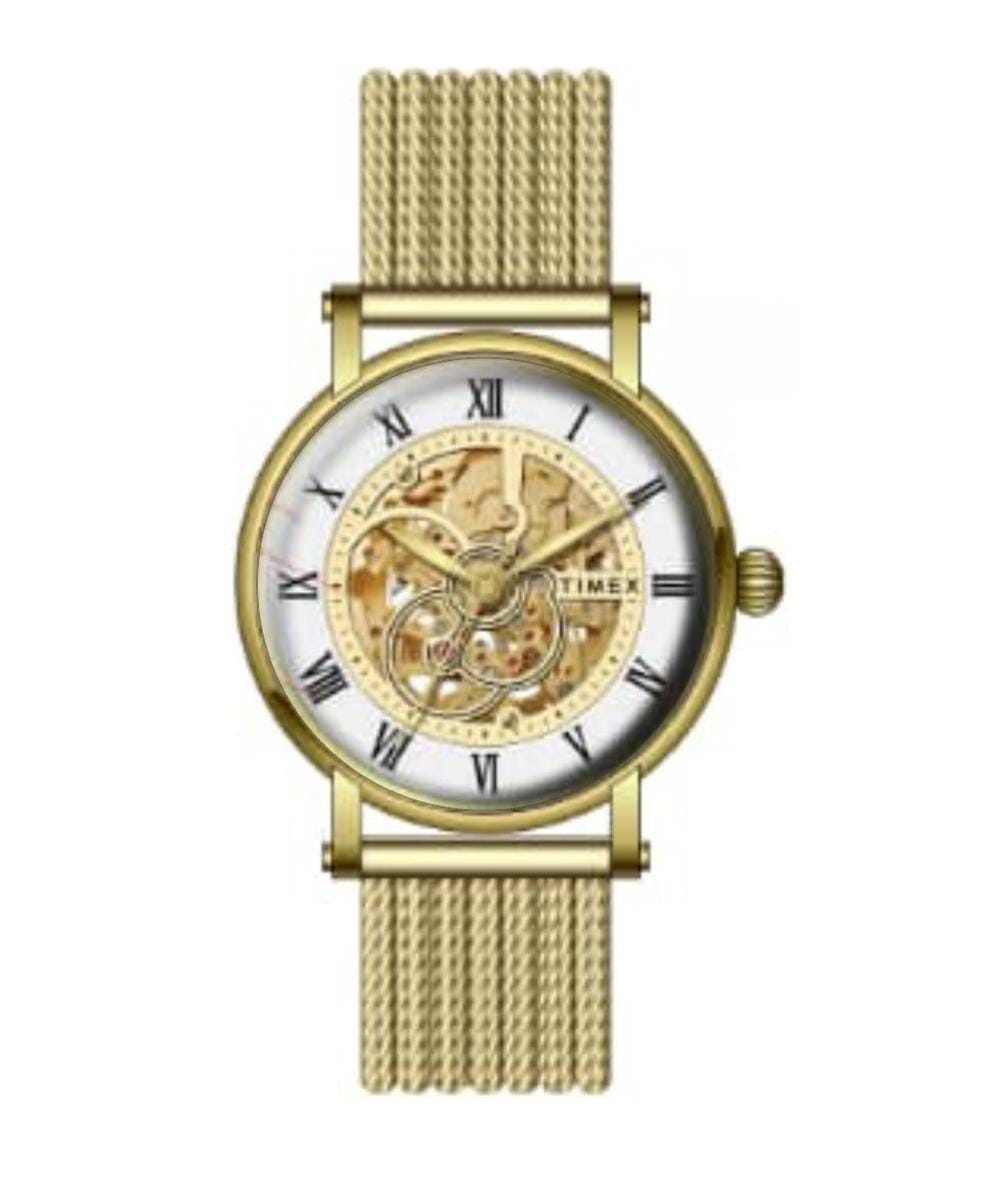 Timex White Dial Stainless Steel bracelet Men's Watch - TWEG16722