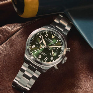 Timex Waterbury Ace Chronograph Watch - TW2Y19100 - KRISHNA WATCH COMPANY