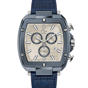 Gc Spirit Tonneau Chrono Flexstrap Watch Y83013G1 - KRISHNA WATCH COMPANY