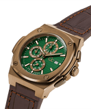 GC Quartz Chronograph Green Round Men's Y99011G9MF