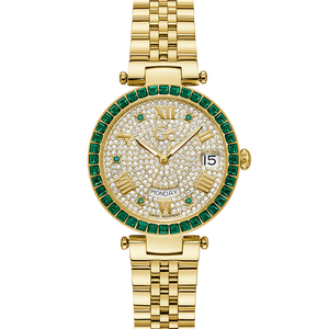 GC Women's White Analog Stainless Steel Watch Z01013L1MF - KRISHNA WATCH COMPANY