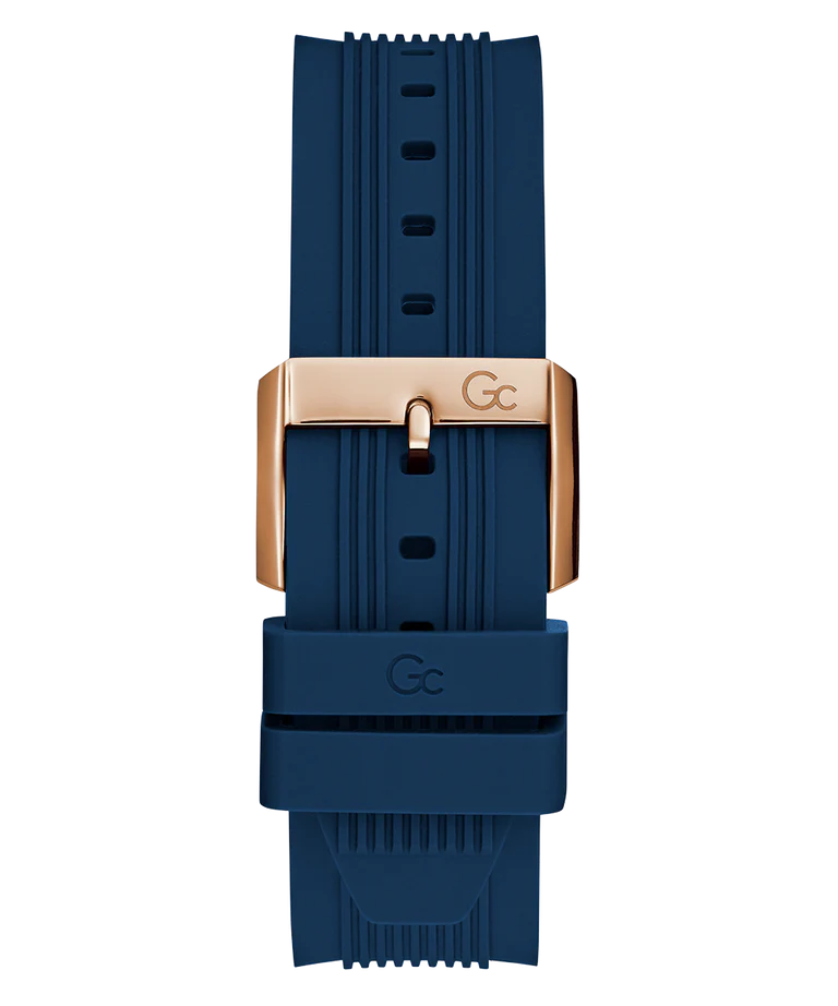 Gc Legacy Blue Round Dial Analog Men Watch - Z18006G7MF - KRISHNA WATCH COMPANY
