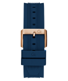 Gc Legacy Blue Round Dial Analog Men Watch - Z18006G7MF - KRISHNA WATCH COMPANY