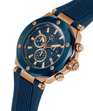 Gc Legacy Blue Round Dial Analog Men Watch - Z18006G7MF - KRISHNA WATCH COMPANY