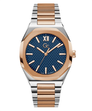 Gc Men's Blue Analog Stainless Steel Watch Z26001G7MF