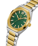 Gc Men's Green Dial Analog Stainless Steel Watch Z26002G9MF