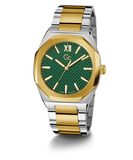 Gc Men's Green Dial Analog Stainless Steel Watch Z26002G9MF