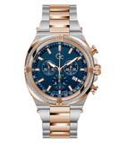 Gc Ironclass Blue Round Dial Analog Mens Watch - Z32001G2MF - KRISHNA WATCH COMPANY
