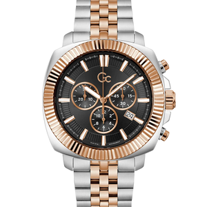 Gc Flair Coussin Chronograph Watch for Men Z46001G2MF - KRISHNA WATCH COMPANY