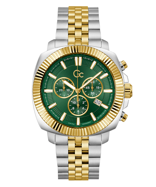 Gc Flair Coussin Chronograph Watch for Men Z46002G9MF
