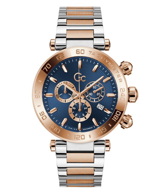 GC Men Dial & Stainless Steel Straps Analogue Watch Z50002G7MF