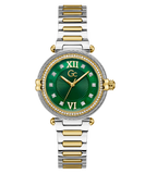 Gc Vogue Cable Women Green Round Dial Analog Watch Z52002L9MF