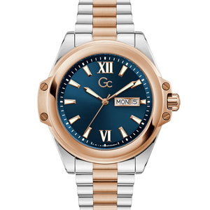 Gc Bolt Blue Round Dial Analog Men Watch - Z60001G7 - KRISHNA WATCH COMPANY