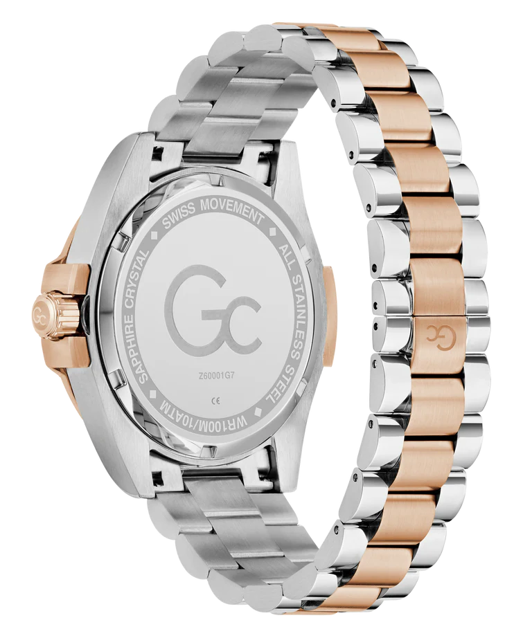 Gc Bolt Blue Round Dial Analog Men Watch - Z60001G7