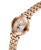 Gc Rose Gold Round Dial Analog Women's Watch - Z62003L3 - KRISHNA WATCH COMPANY