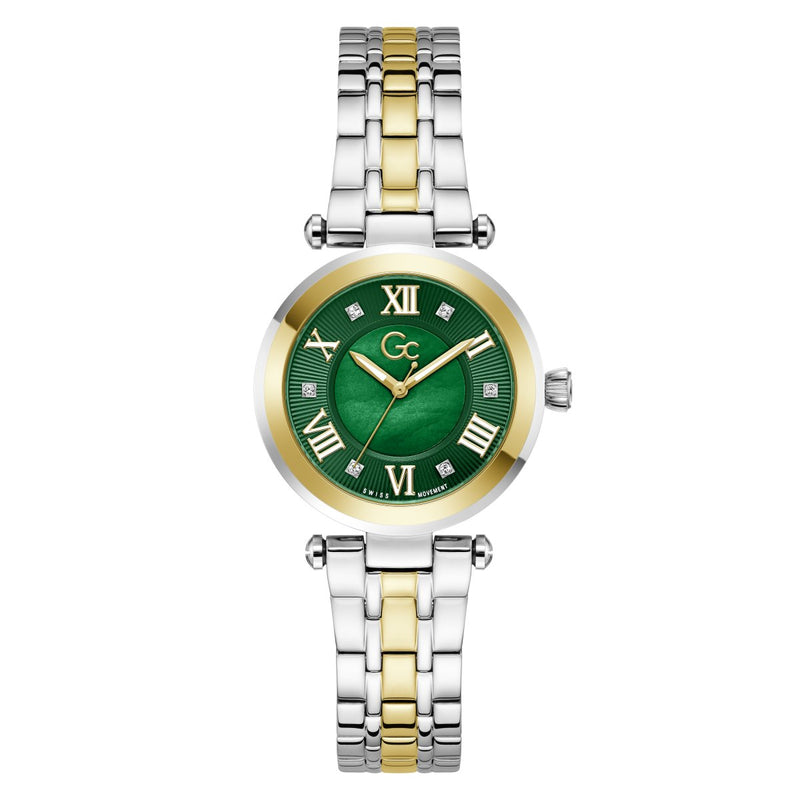 Gc Sportchic Women Quartz Green Dial Analog Watch Z63004L9 - KRISHNA WATCH COMPANY