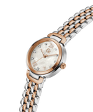 Gc White Round Dial Analog Women's Watch - Z64001L1