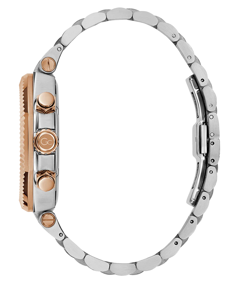 Gc Blue Round Dial Analog Men's Watch - Z66002G7