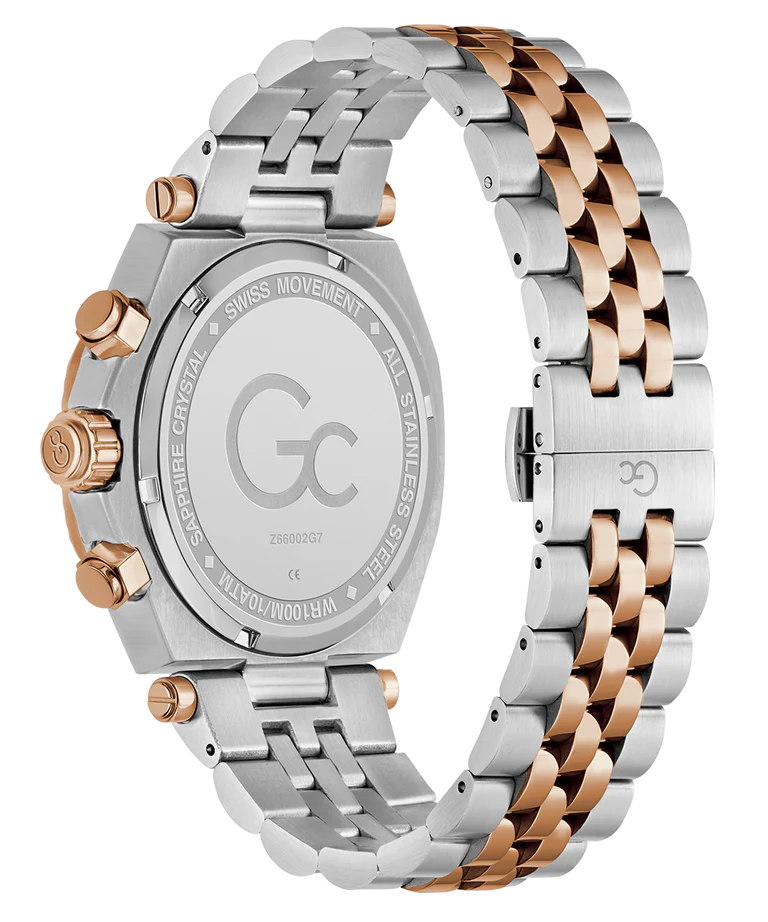 Gc Blue Round Dial Analog Men's Watch - Z66002G7