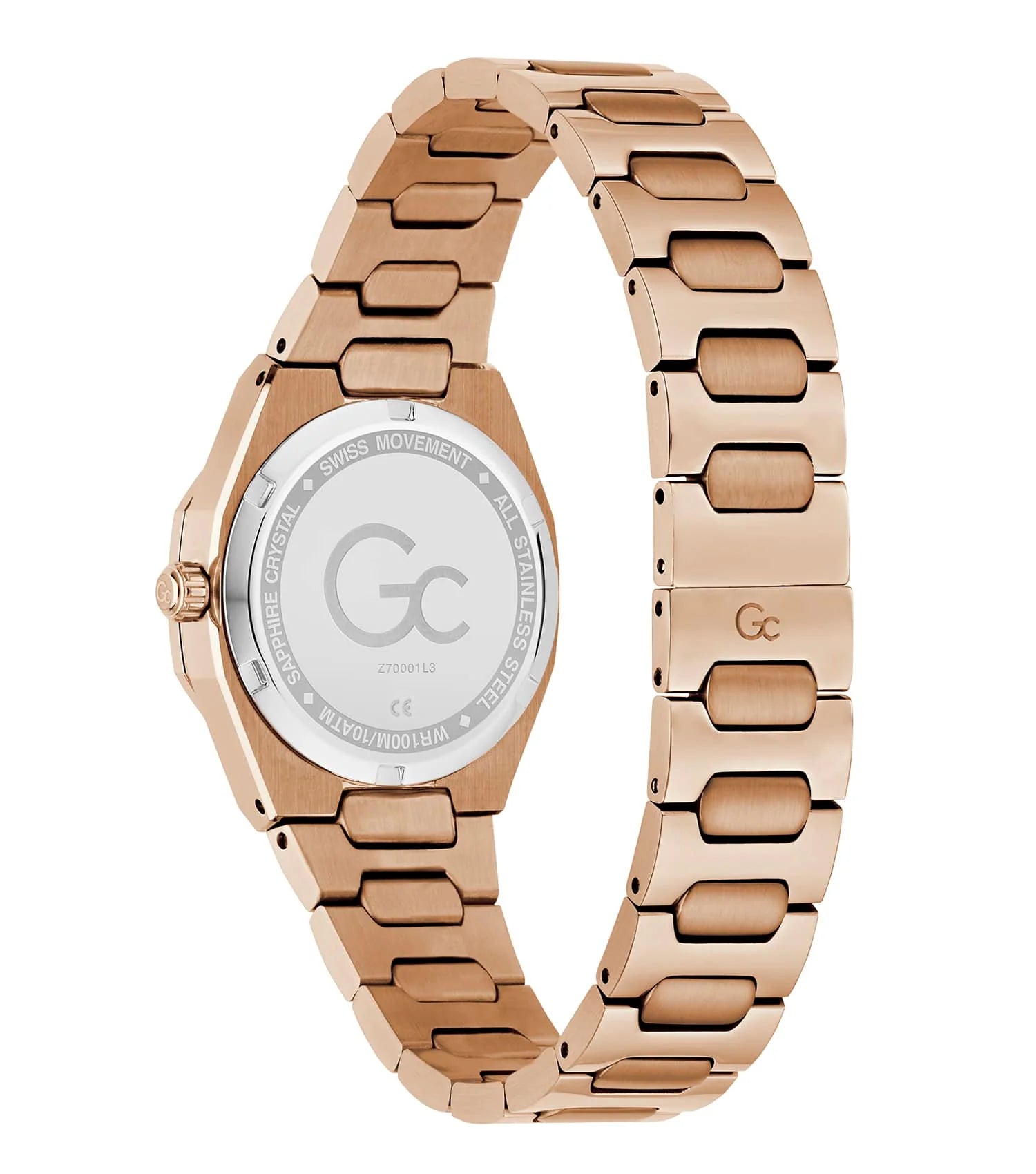 Gc Dress Women Quartz Champagne Dial Watch Z70001L3 - KRISHNA WATCH COMPANY
