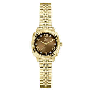 Gc Dress Women Quartz Brown Dial Analog Watch Z73001L4 - KRISHNA WATCH COMPANY