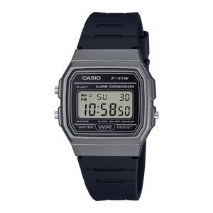 CASIO MENS RESIN F-91WM-1BDF - D411 - KRISHNA WATCH COMPANY