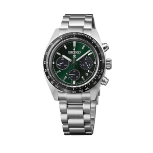 SEIKO Prospex Deep Green Speedtimer Solar Chronograph - SSC933P1 - KRISHNA WATCH COMPANY