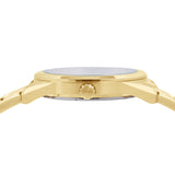 ALBA Gold Tone Sapphire Dial Watch AS9V18X1