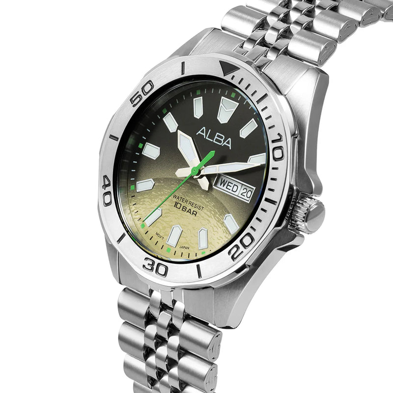 ALBA Planet Saturn Inspired Dial Watch AV3585X1