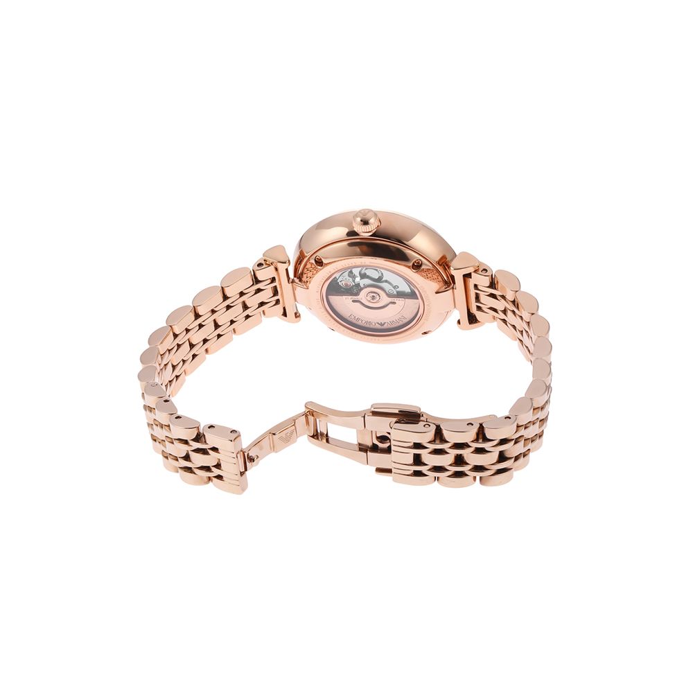 Emporio Armani Gianni T-bar Analog Silver Dial Women's Watch-AR60023